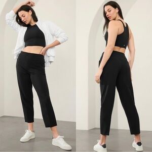 Athleta Black Straight Leg Pants